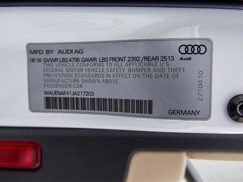 Used 2018 Audi A4 2.0T Premium Plus w/ Premium Plus Package image 28