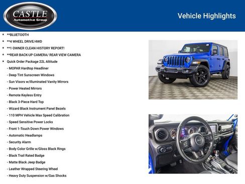 Used 2022 Jeep Wrangler Unlimited Sport image 3