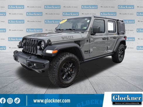 Used 2021 Jeep Wrangler Unlimited Sport image 1