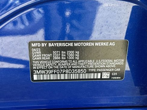 Used 2023 BMW 330e w/ M Sport Package image 34