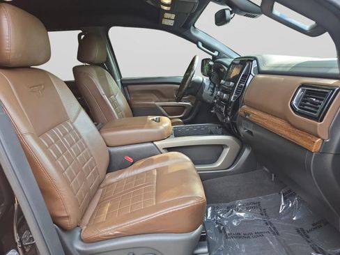 Used 2021 Nissan Titan Platinum Reserve w/ Off Road Protection Package AWD/4WD image 32