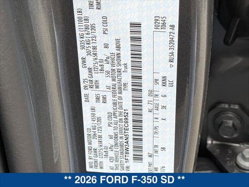 New 2026 Ford F350 Lariat image 22