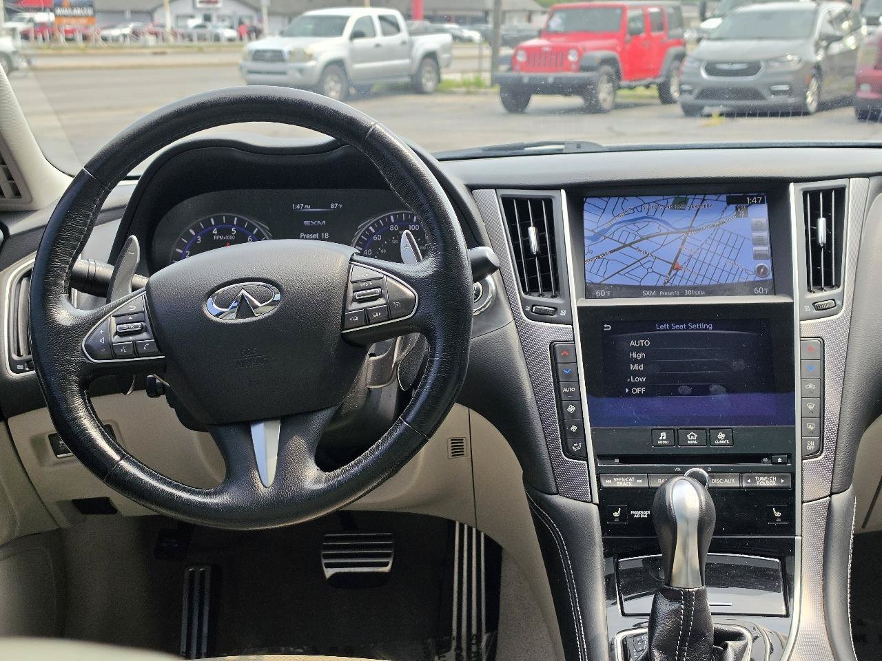 Used 2016 INFINITI Q50 Red Sport 400 AWD/4WD image 47