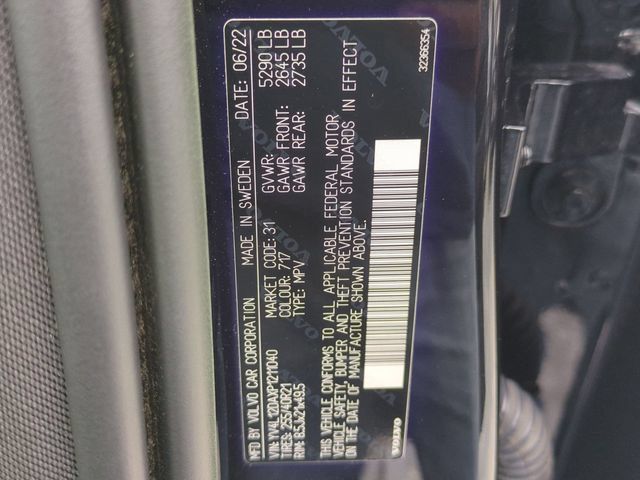 Certified 2023 Volvo XC60 B5 Ultimate w/ Protection Package Premier FWD image 32