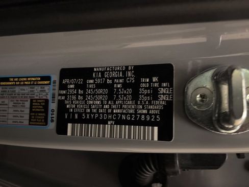 Certified 2022 Kia Telluride EX w/ EX Premium Package image 13