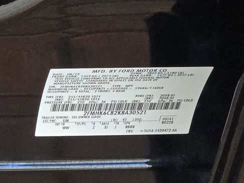 Used 2019 Ford Flex SEL w/ Equipment Group 202A image 19