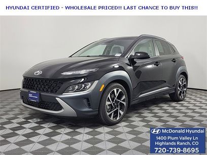 Certified 2022 Hyundai Kona Limited w/ Cargo Package