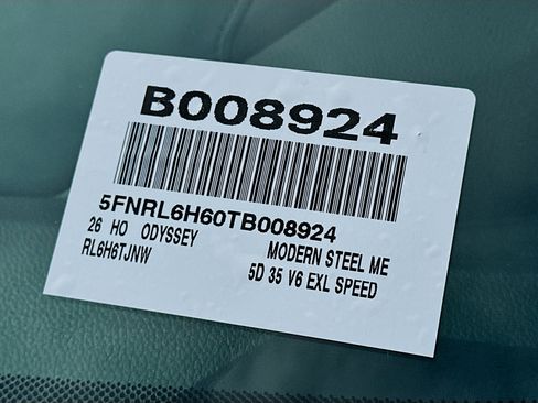 New 2026 Honda Odyssey EX-L image 27