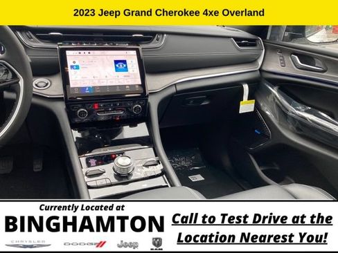 New 2023 Jeep Grand Cherokee Overland w/ Luxury Tech Group IV AWD/4WD image 21