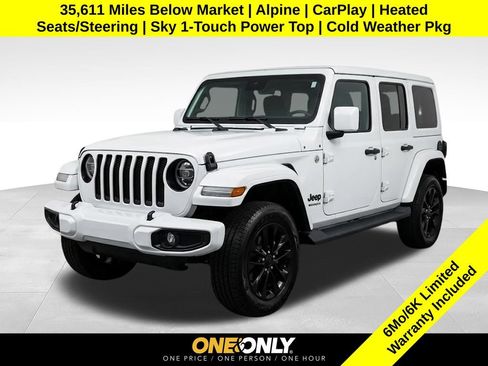 Used 2021 Jeep Wrangler Unlimited Sahara AWD/4WD image 1