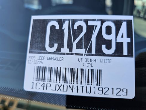 New 2026 Jeep Wrangler Sport image 11