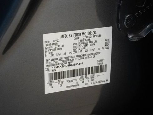 Used 2022 Ford Explorer ST w/ Equipment Group 401A AWD/4WD image 40
