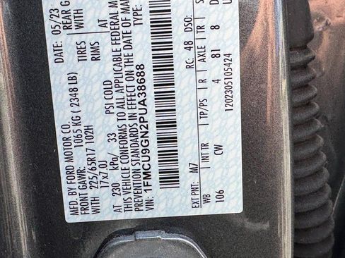 Used 2023 Ford Escape Active w/ Tech Pack #2 AWD/4WD image 26