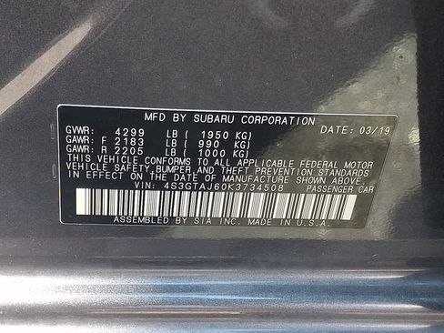 Used 2019 Subaru Impreza 2.0i Sport image 26