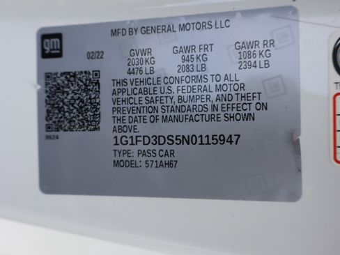 Used 2022 Chevrolet Camaro LT w/ RS Package image 38