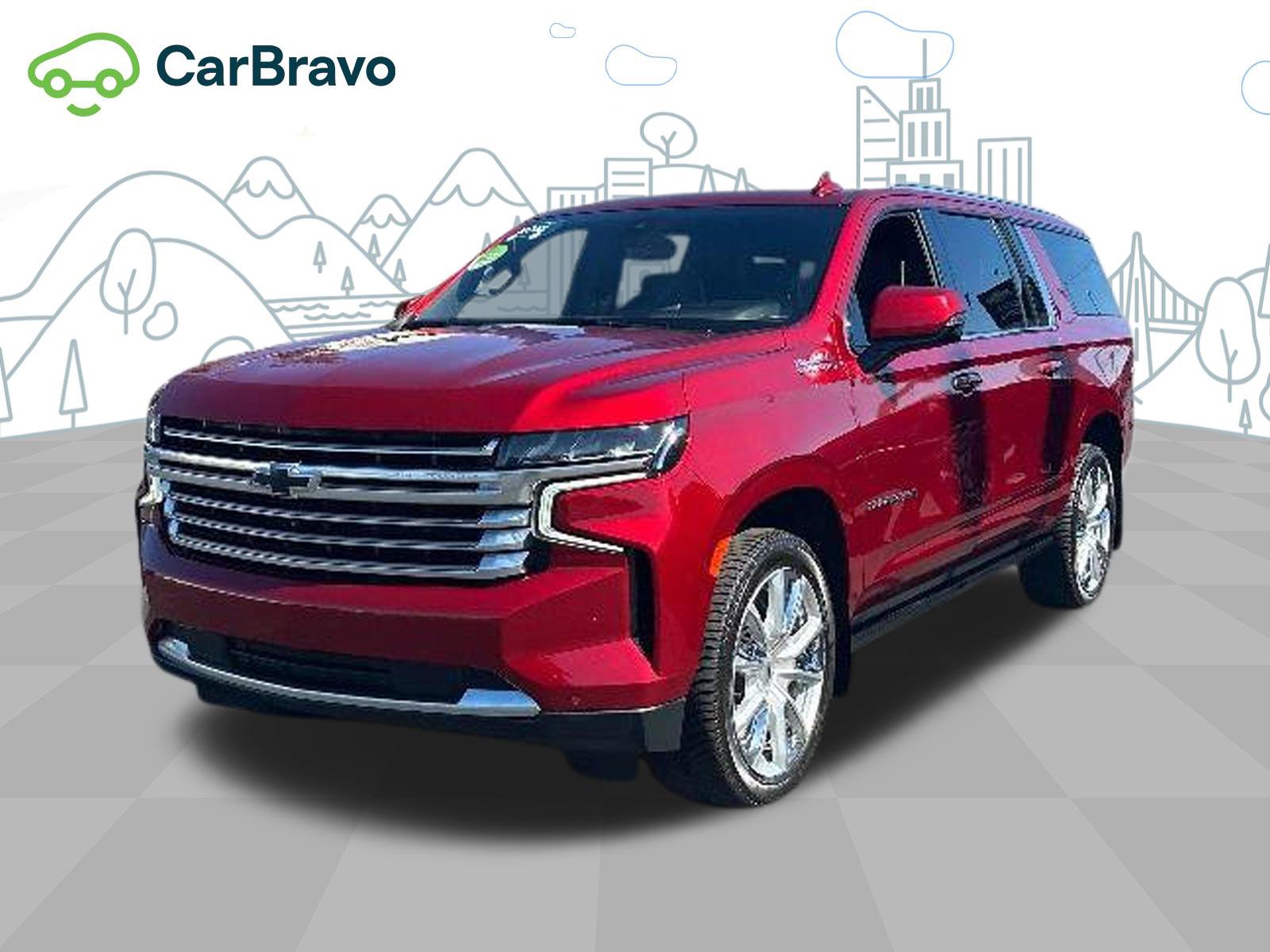 Certified 2021 Chevrolet Suburban High Country AWD/4WD image 1