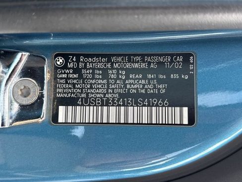 Used 2003 BMW Z4 2.5i RWD image 26