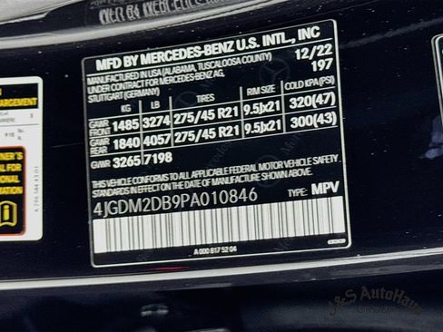 Used 2023 Mercedes-Benz EQS 450+ SUV image 41