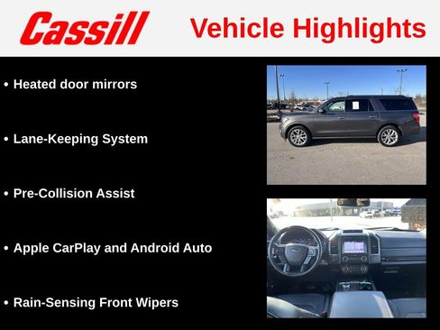 Used 2019 Ford Expedition Max Limited w/ Equipment Group 302A image 20