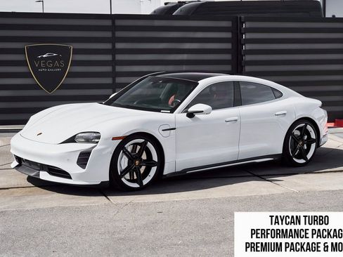 Used 2020 Porsche Taycan Turbo AWD/4WD image 1