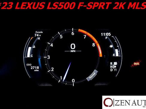 Used 2023 Lexus LS 500 F Sport w/ Cold Weather Package (CK) RWD image 16
