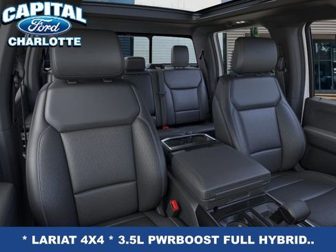 New 2025 Ford F150 Lariat w/ Equipment Group 501A Mid image 11