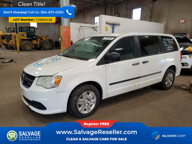 Used 2012 RAM C/V w/ PWR Window Group FWD image 1
