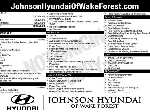 New 2026 Hyundai Palisade XRT Pro AWD/4WD image 5