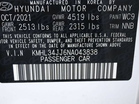 Used 2022 Hyundai Sonata SEL FWD image 10