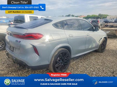 Used 2025 BMW X6 M Competition w/ Executive Package AWD/4WD image 4