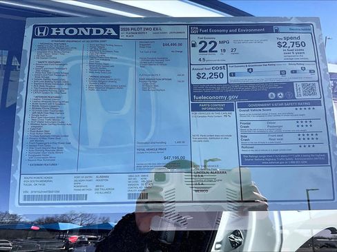 New 2026 Honda Pilot EX-L image 21