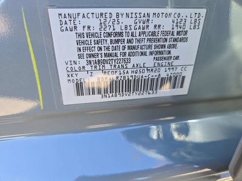 New 2026 Nissan Sentra SR w/ SR Premium Package FWD image 38