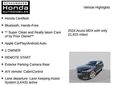 Used 2024 Acura MDX SH-AWD image 7