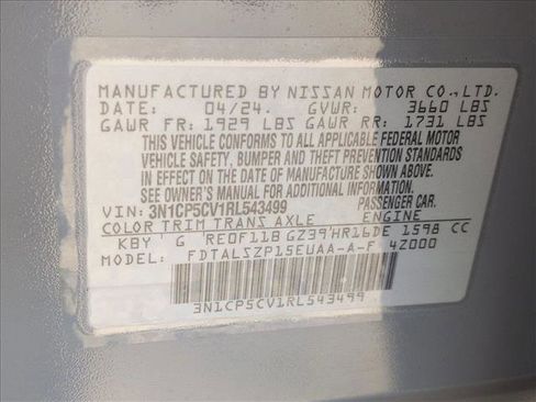 Used 2024 Nissan Kicks SV image 24