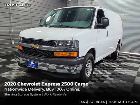 Used 2020 Chevrolet Express 2500 w/ Driver Convenience Package RWD image 1