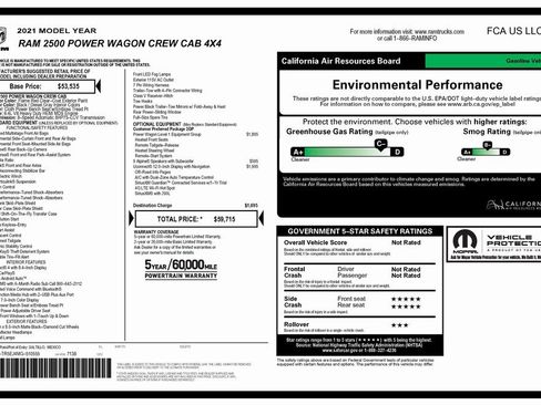 Certified 2021 RAM 2500 Power Wagon image 6