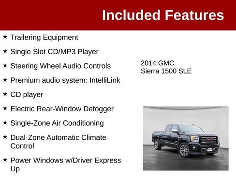 Used 2014 GMC Sierra 1500 SLE w/ All-Terrain Package AWD/4WD image 4
