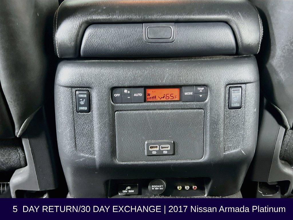 Used 2017 Nissan Armada Platinum w/ Interior Lighting Package AWD/4WD image 32