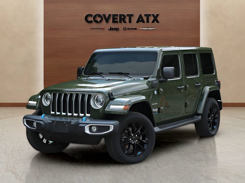 Used 2023 Jeep Wrangler Unlimited Sahara w/ Cold Weather Group AWD/4WD image 1
