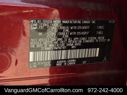 Used 2024 Toyota RAV4 XLE w/ Convenience Package AWD/4WD image 32