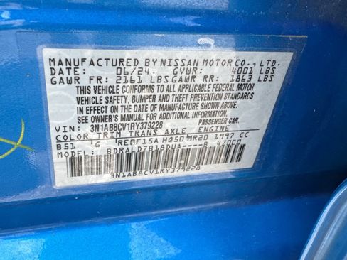 Used 2024 Nissan Sentra SV FWD image 31