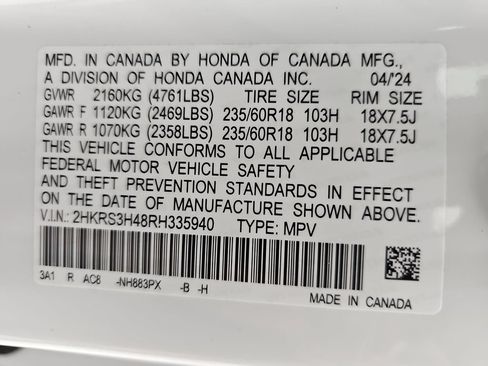 Used 2024 Honda CR-V EX image 43