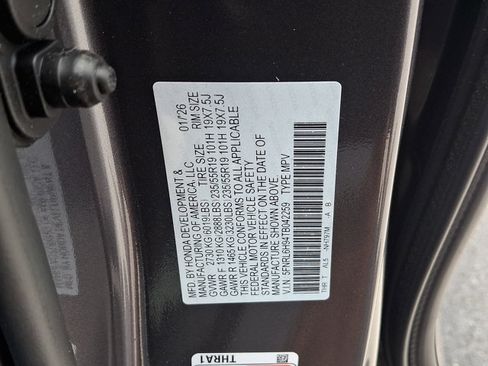 Certified 2026 Honda Odyssey Elite image 33