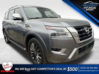 Used 2021 Nissan Armada Platinum w/ Captain's Chairs Package