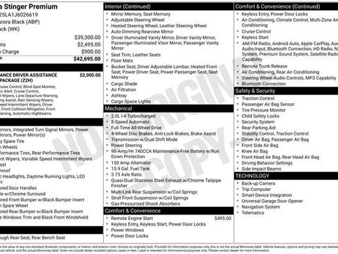 Used 2018 Kia Stinger Premium image 36