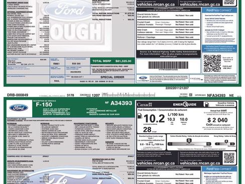 Certified 2022 Ford F150 Lariat w/ Equipment Group 502A High AWD/4WD image 44