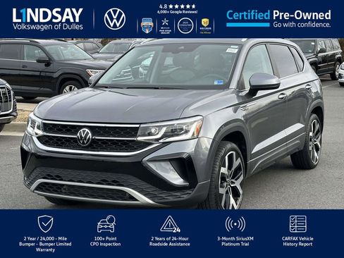 Certified 2023 Volkswagen Taos SEL image 4