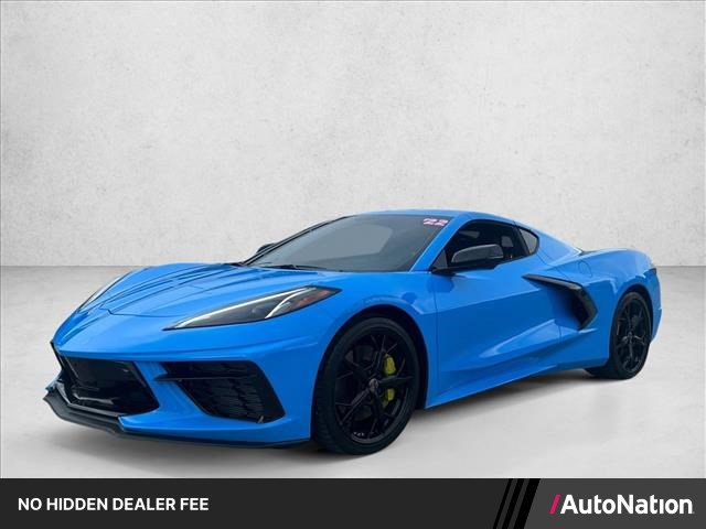 Used 2022 Chevrolet Corvette Stingray Premium Cpe w/ Z51 Performance Package RWD image 1