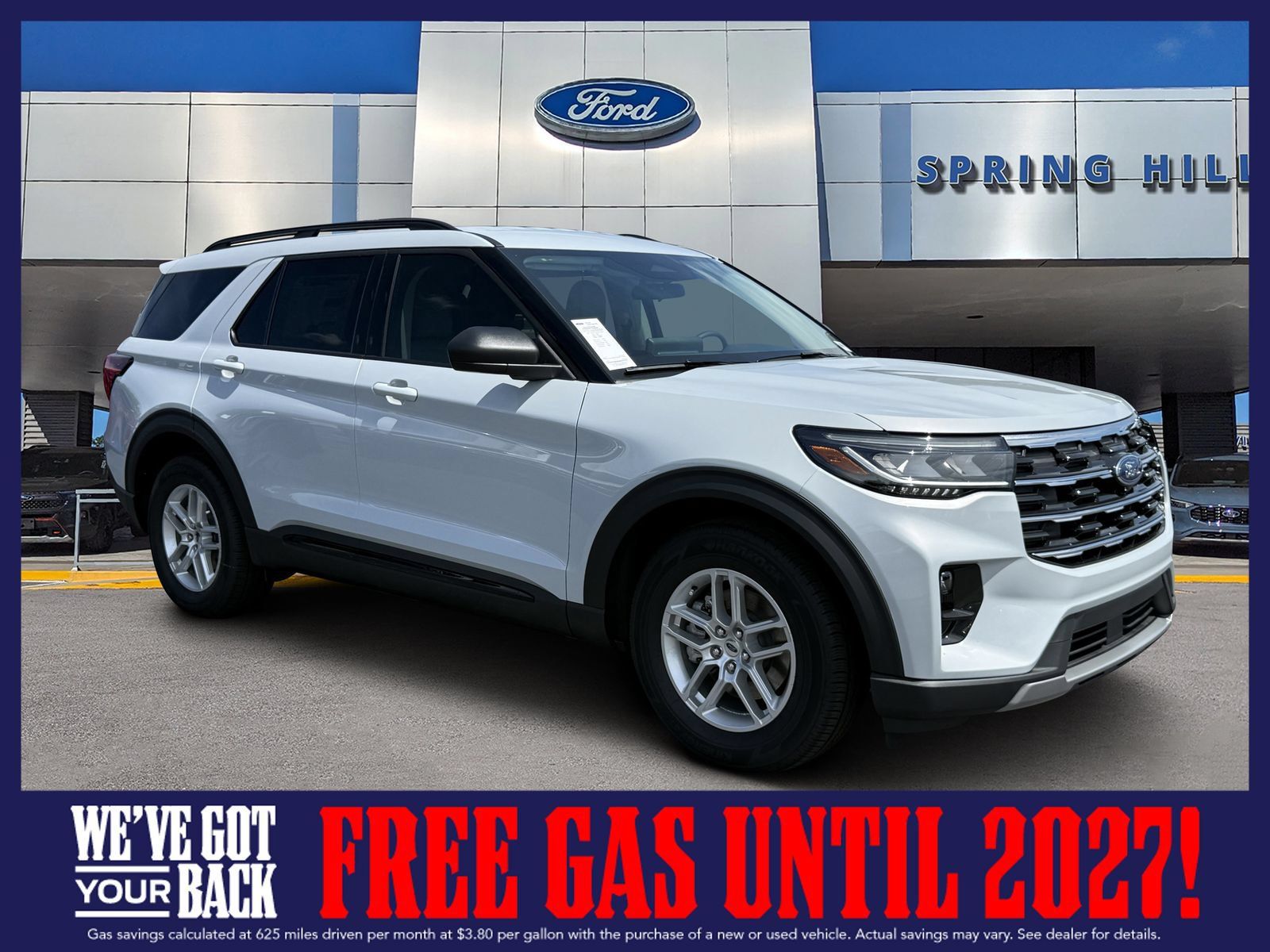 New 2026 Ford Explorer Active w/ Active Comfort Package RWD image 1