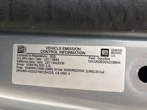 Used 2025 Chevrolet Silverado 1500 LT w/ Work Truck Package image 17